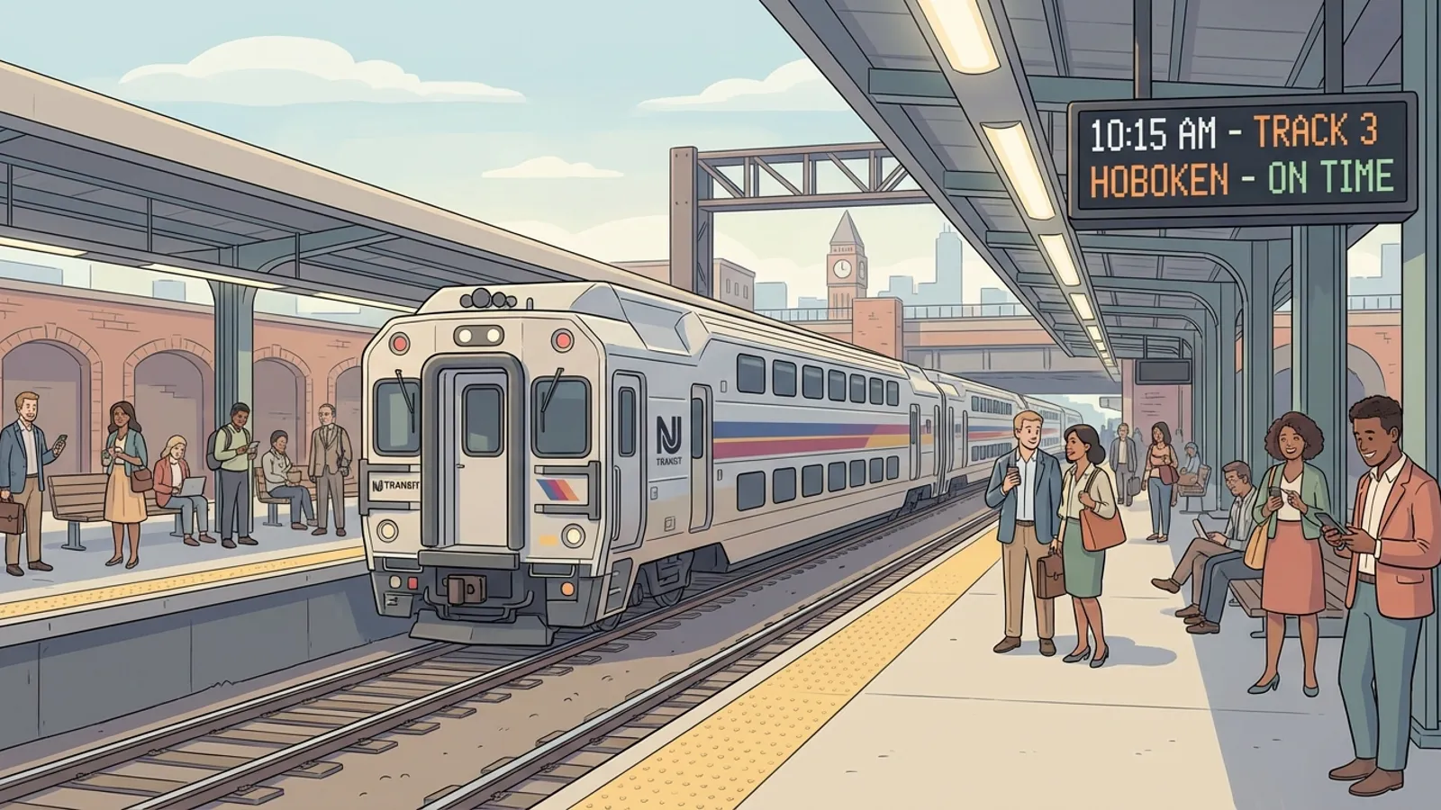 NJ Transit Strengthens Rider Info Reliability