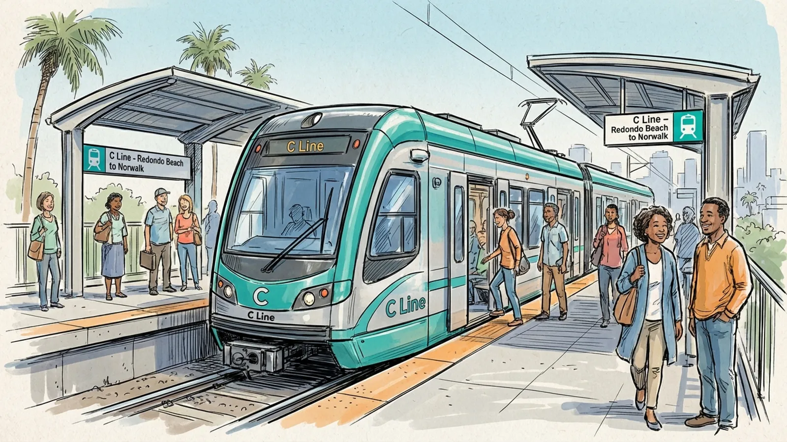 LA Metro Expands Arena Access with Free Shuttles