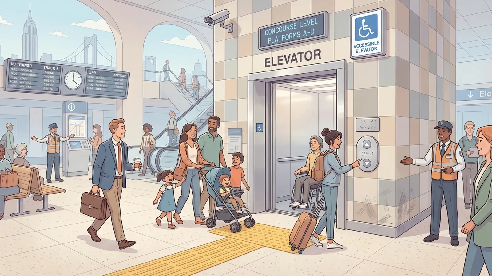 NJ Transit Protects Hoboken Access During Repair