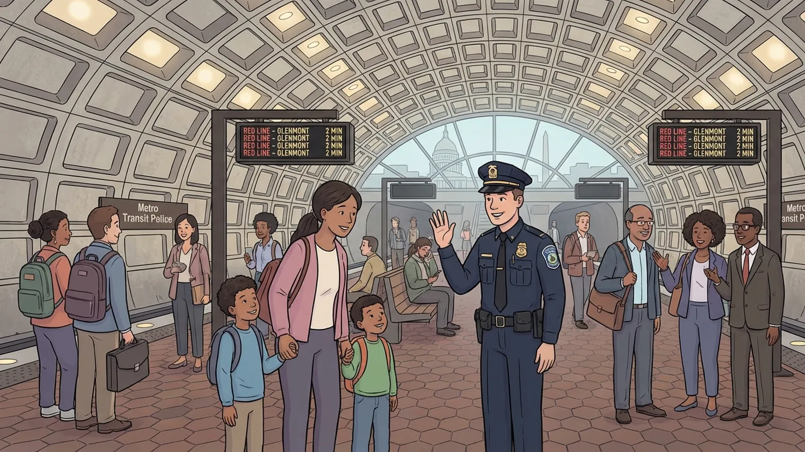 DC Metro Protects Riders at 25-Year Safety Peak