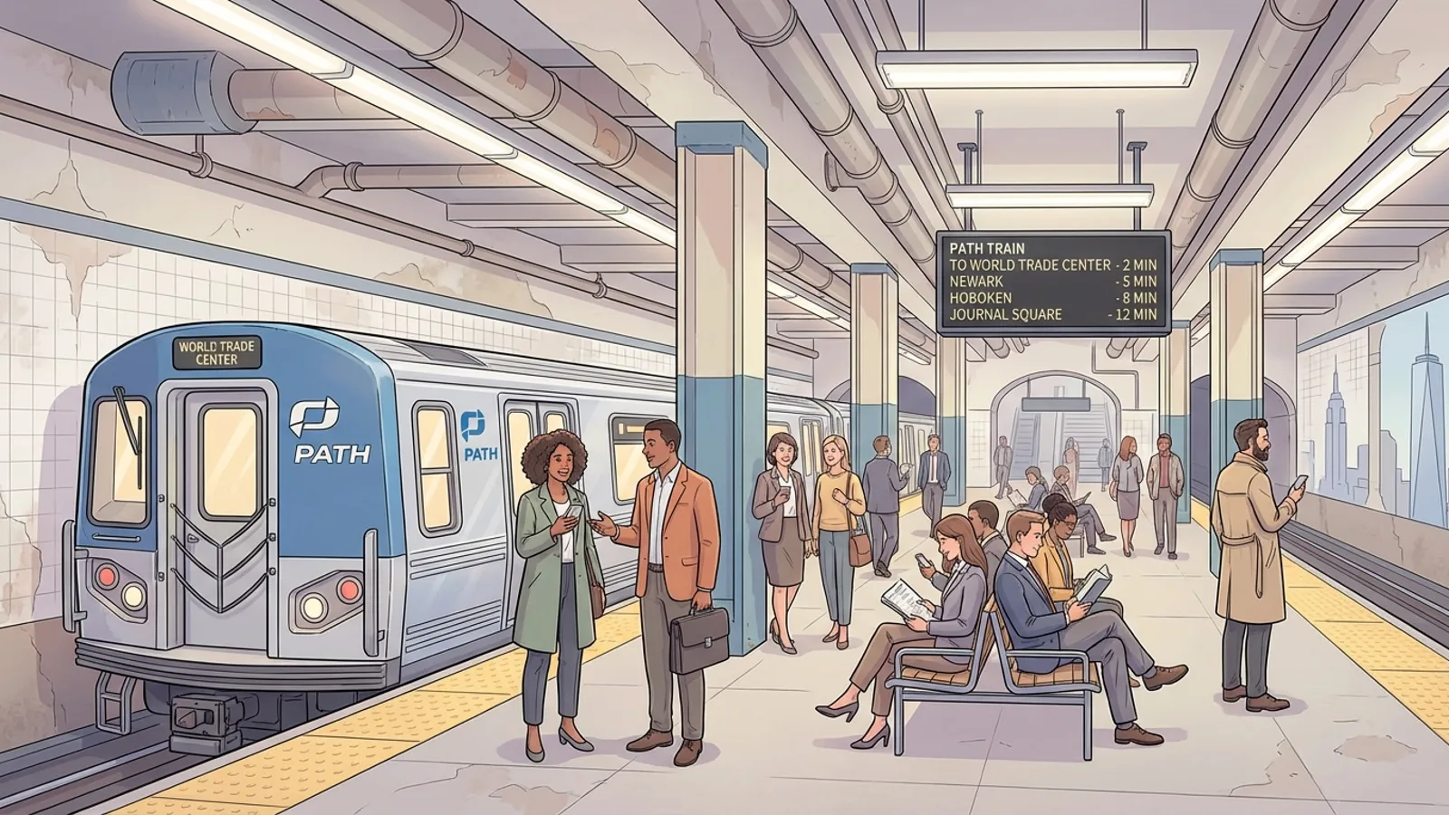 PATH Protects NY-NJ Service with Weekend Adjustments