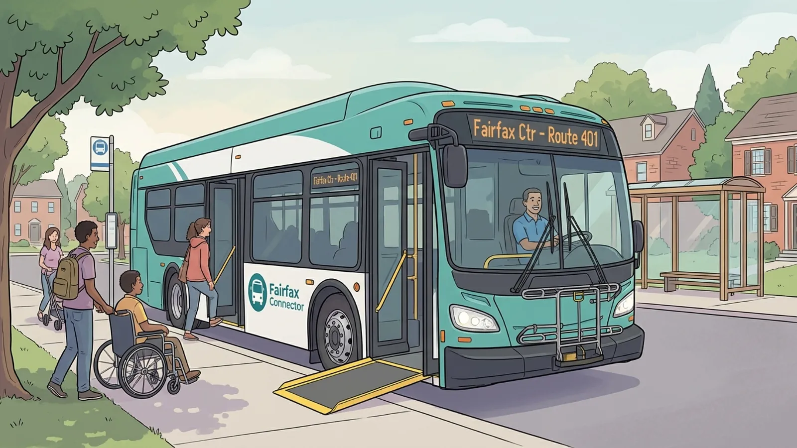 Fairfax Connector Strengthens Family Access Systemwide