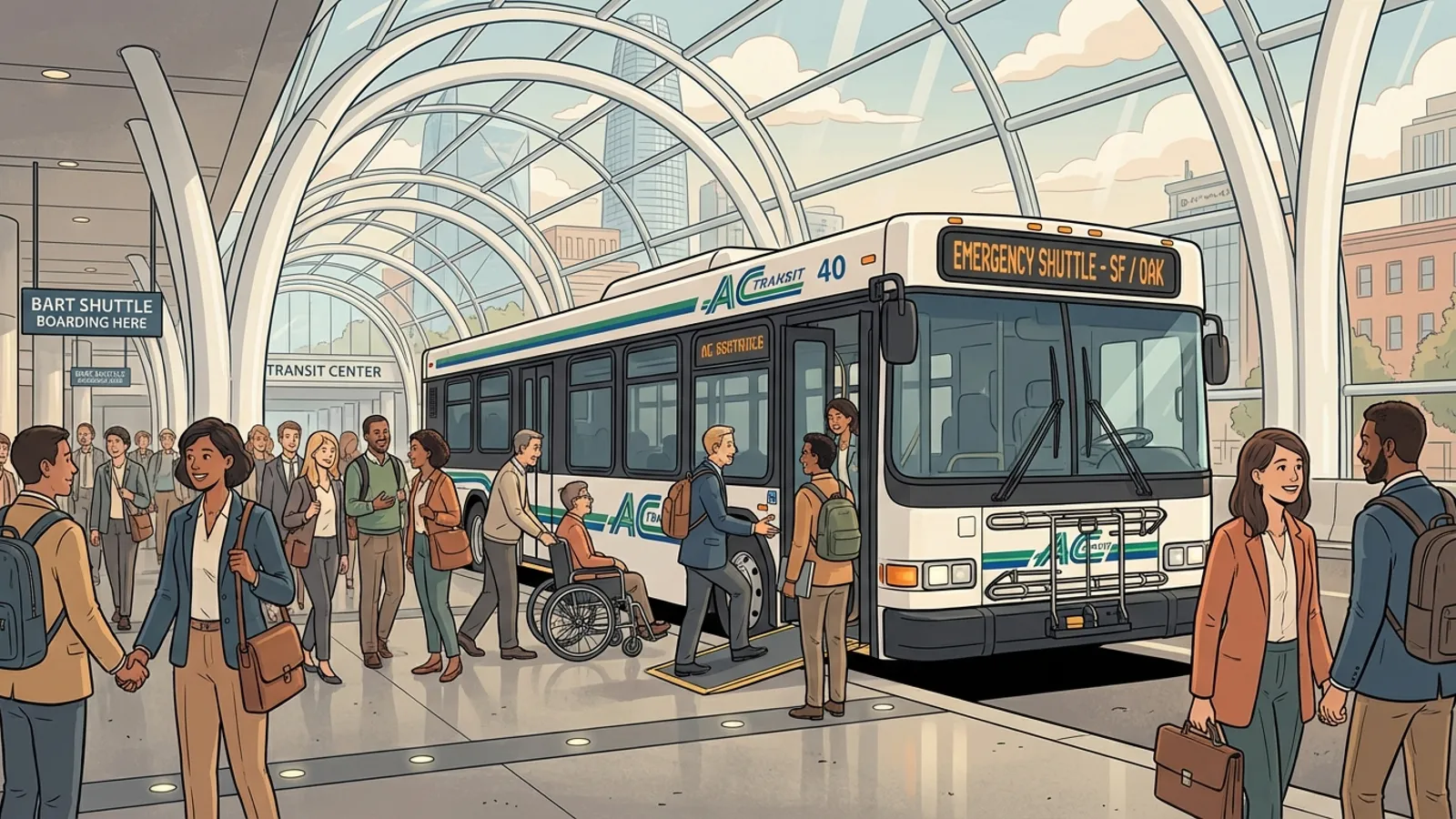 SF Transit Protects Bay Commutes With Shuttles