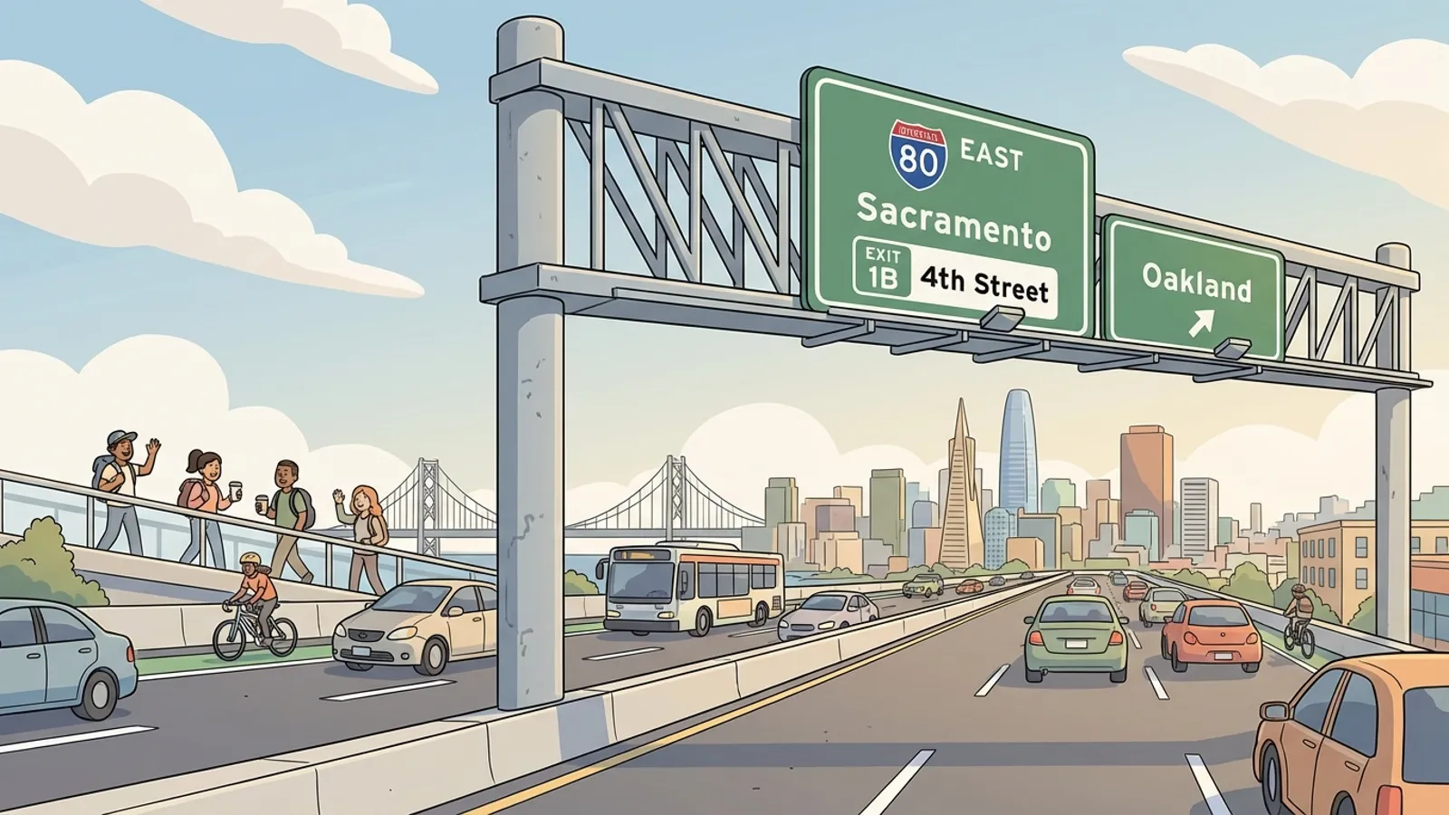 SF Protects Viaduct With Weekend I-80 Work