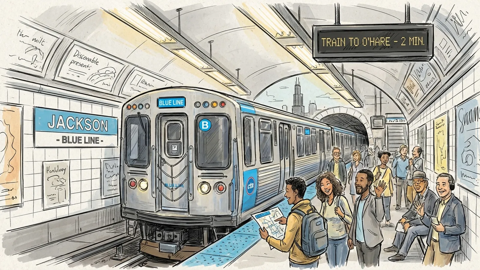 Chicago Blue Line Fortifies Downtown Service Continuity