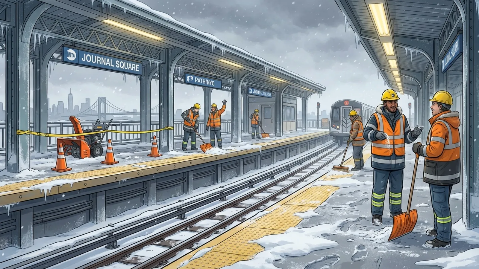 NYC Transit Mobilizes Crews to Safeguard Service