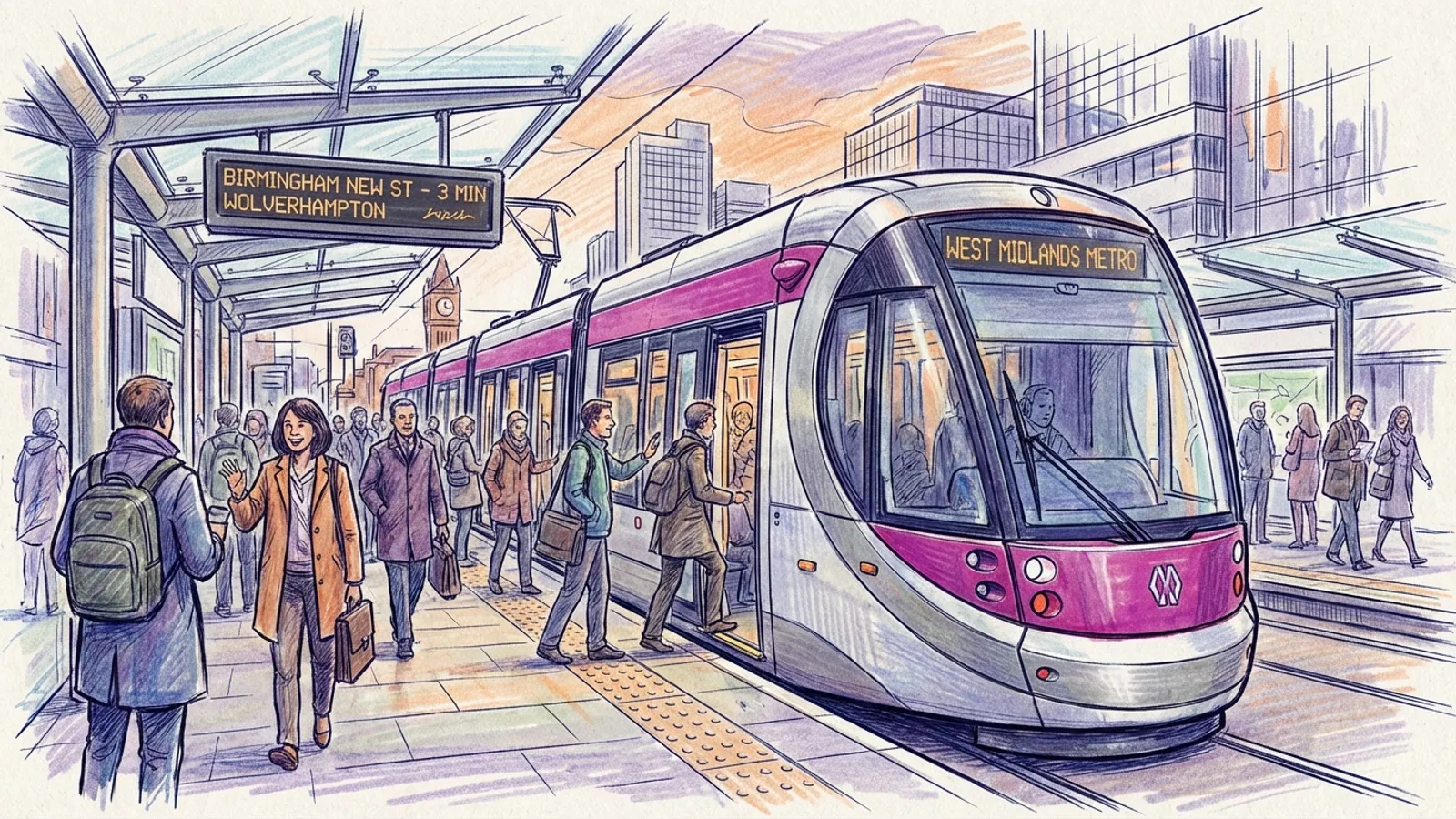 West Midlands Mobilizes Full Fleet for Peak Demand