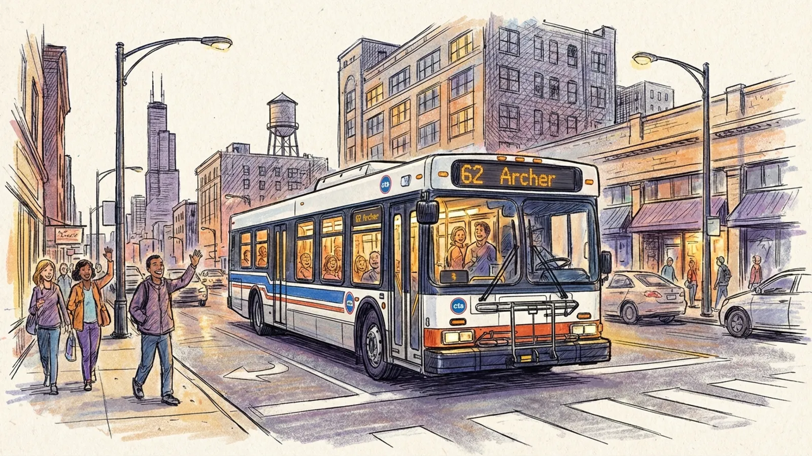 Chicago CTA Safeguards Route 62 Service Nightly