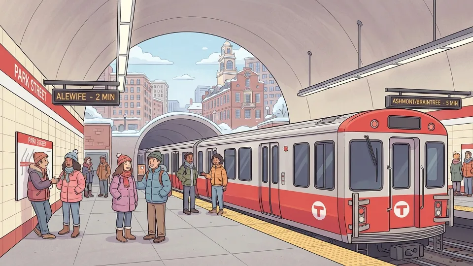 Boston MBTA Mobilizes Red Line Storm Recovery