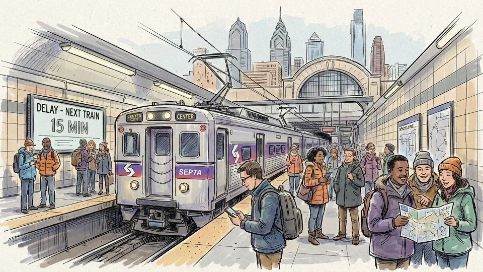 Philadelphia Mobilizes Crew to Restore Train Service