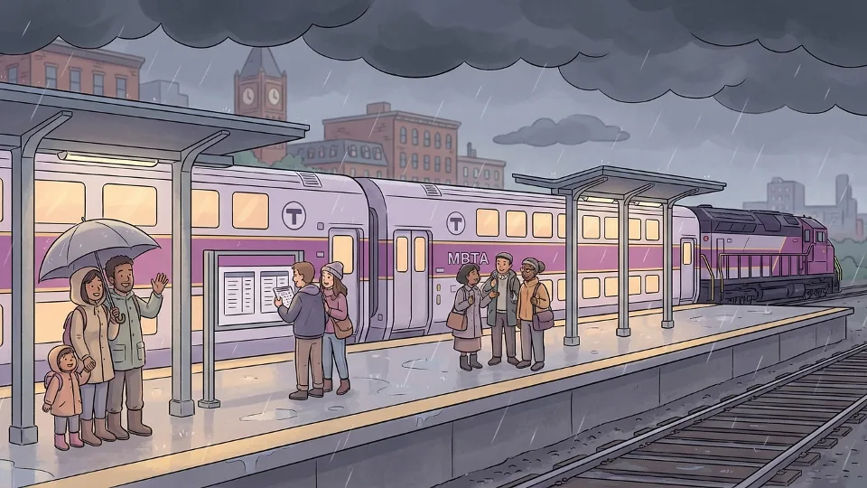 MBTA Safeguards Riders Amid Providence Storm
