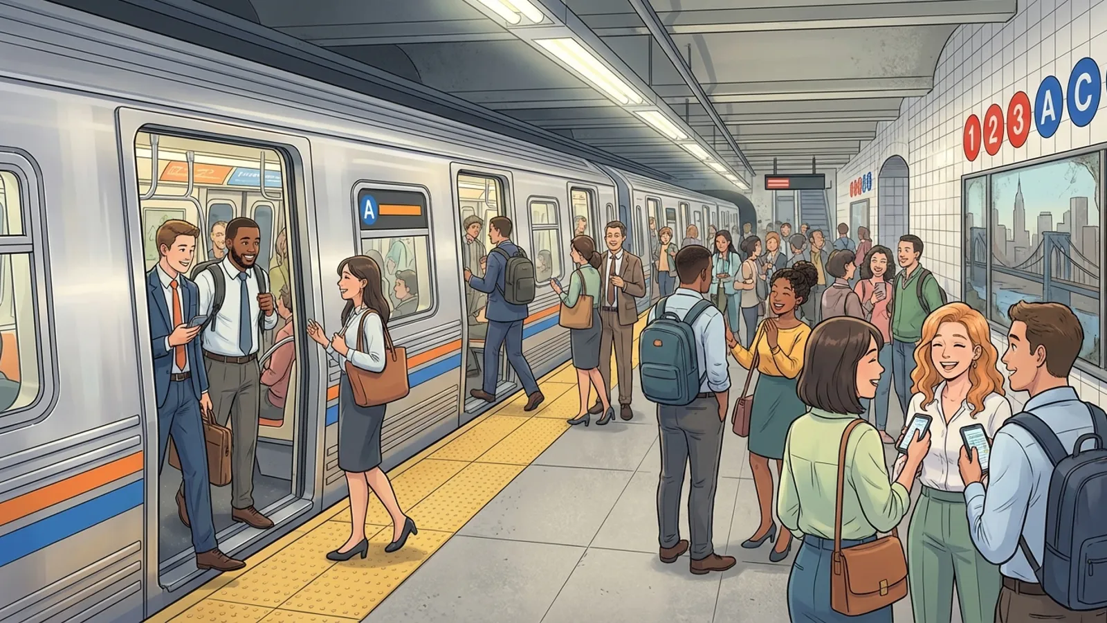 NYC Transit Safeguards Service with Rider Alerts