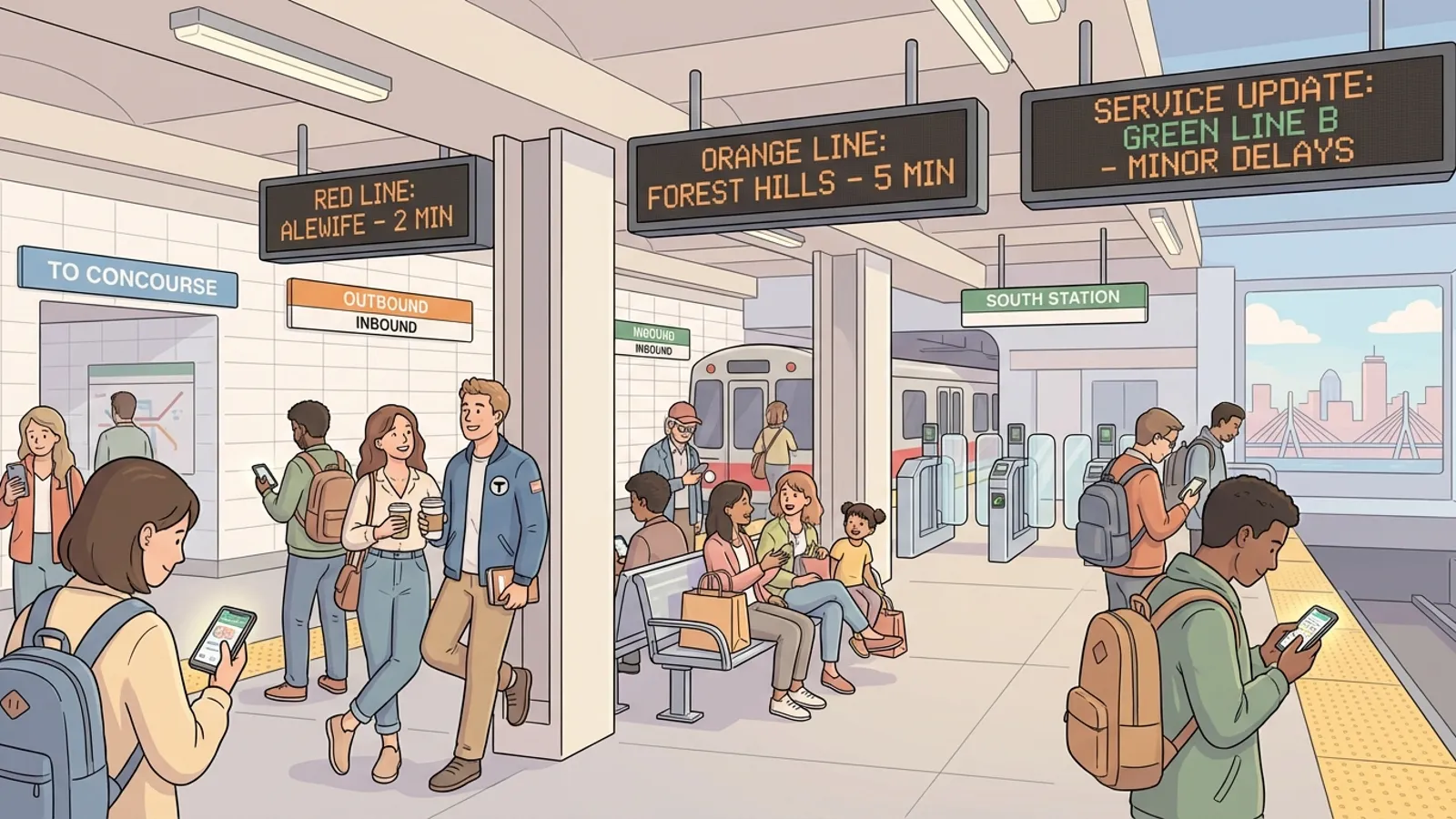 Boston Transit Expands Digital Help This Weekend