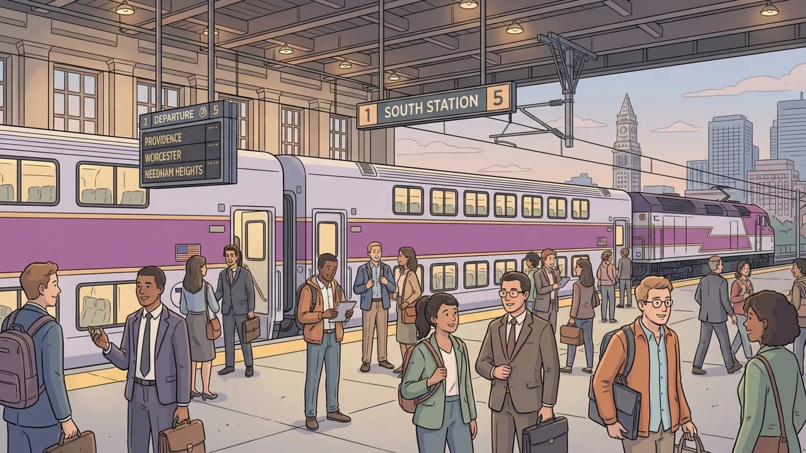 Boston Mobilizes Backup Service Amid Storm