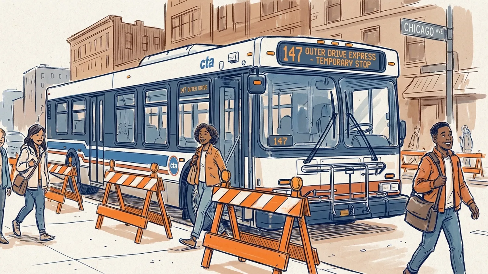 Chicago CTA Safeguards Route 111 Service Continuity