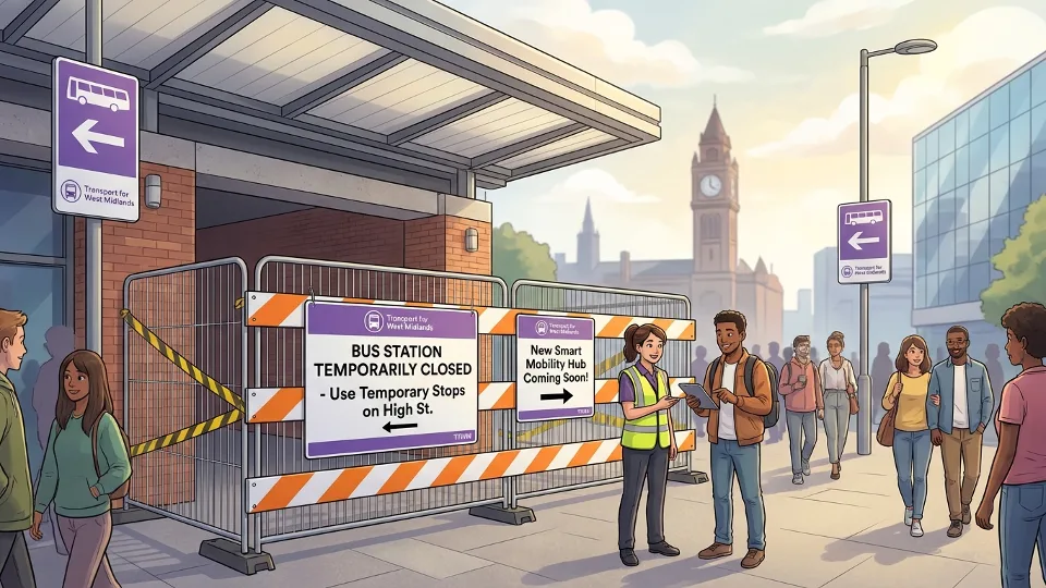 West Midlands Modernizes Dudley Transit Hub