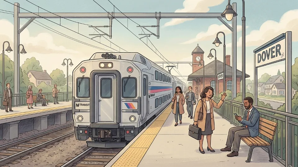 M&E Deploys Backup Train for Dover Commuters