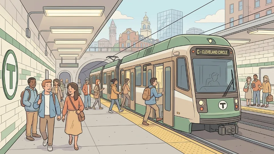Boston Green Line Restores Service After Brief Delay