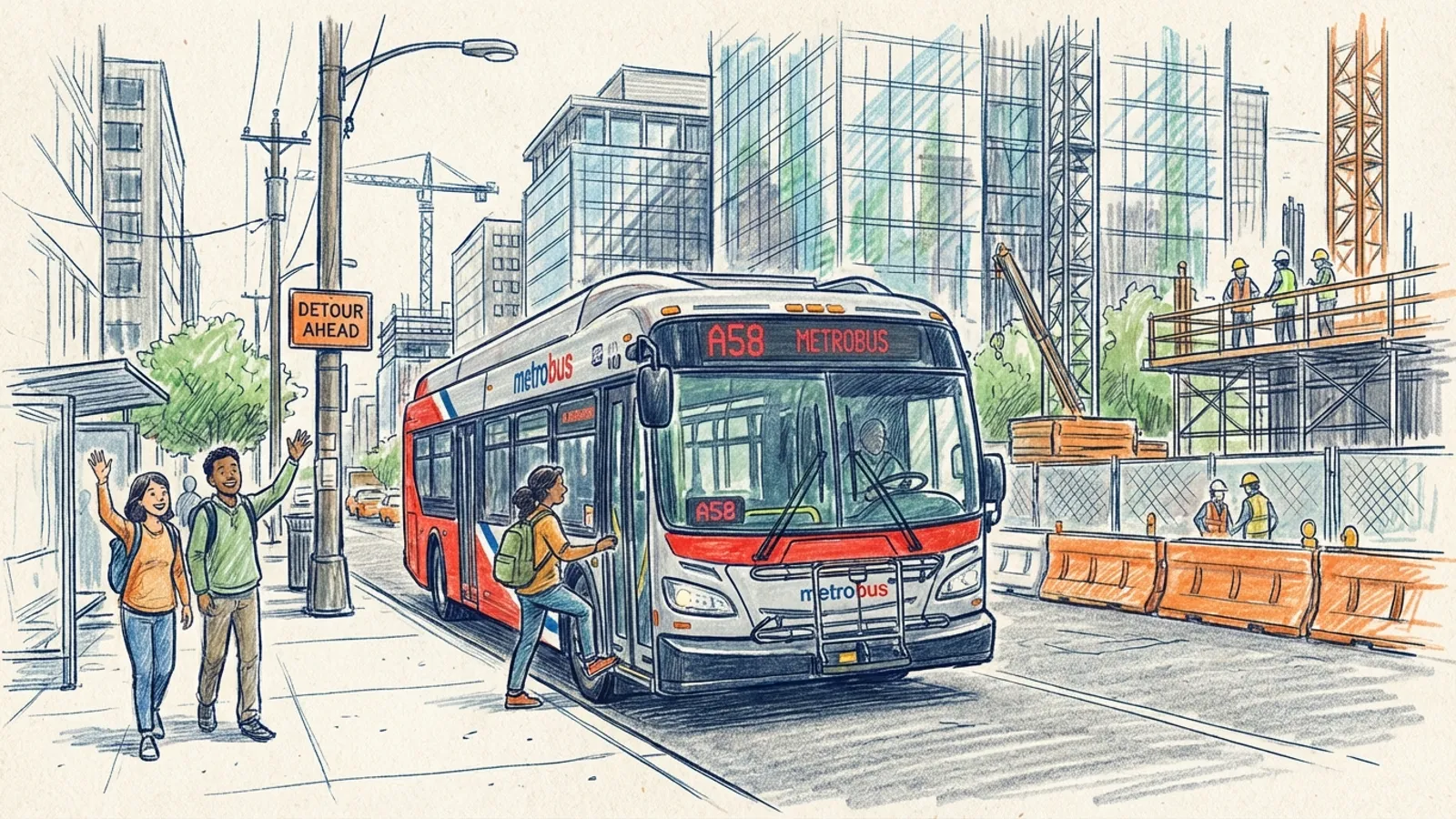 DC Metro Safeguards A58 Service Amid Rosslyn Work