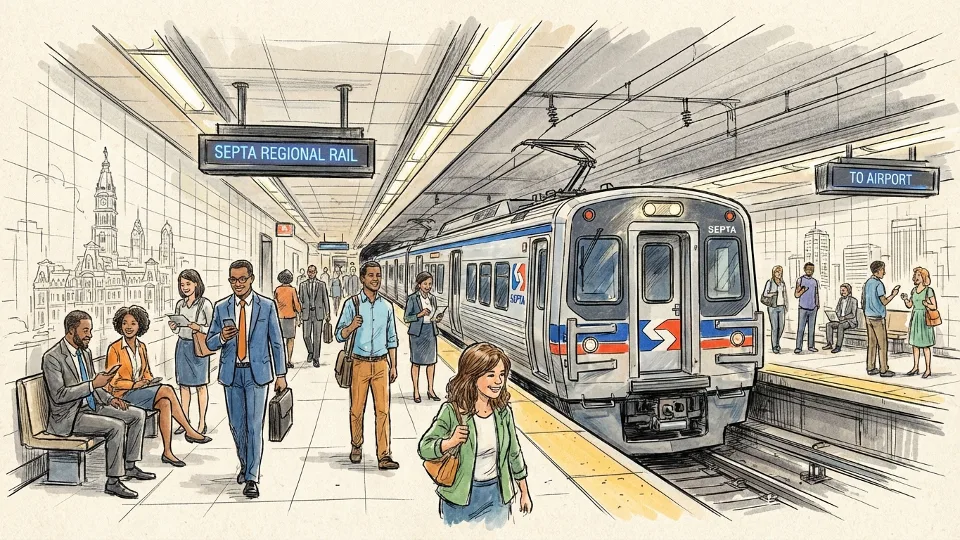 Philadelphia Rail Safeguards Service Amid Minor Delay