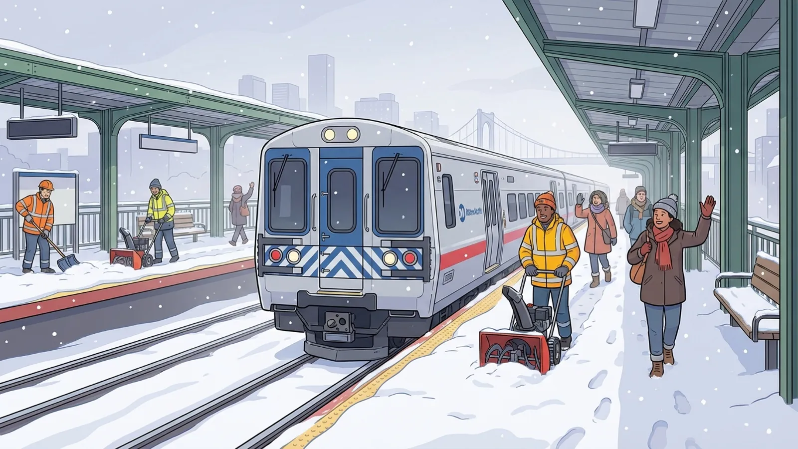 Metro-North Mobilizes Crews to Safeguard Winter Service