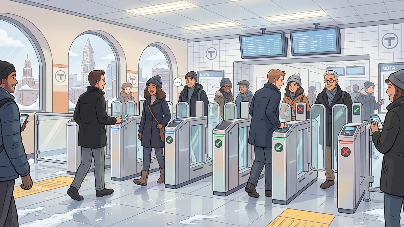 Boston Mobilizes After South Station Gate Outage