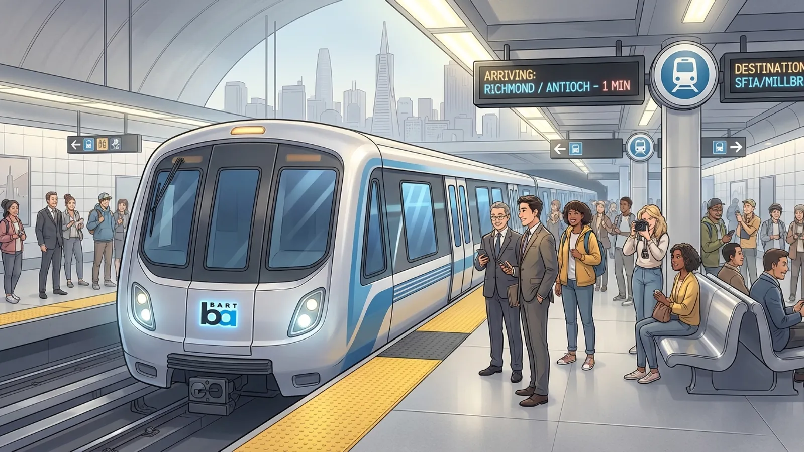 SF Bay BART Strengthens Ridership Through January