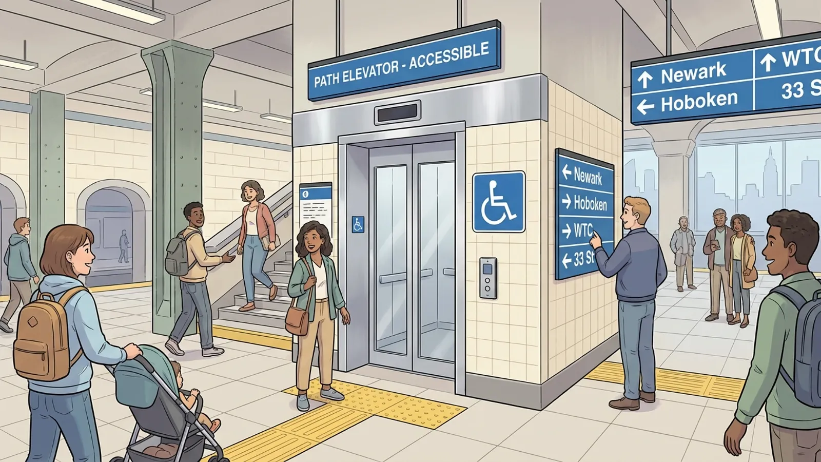 NYC PATH Restores Accessibility at Grove Street