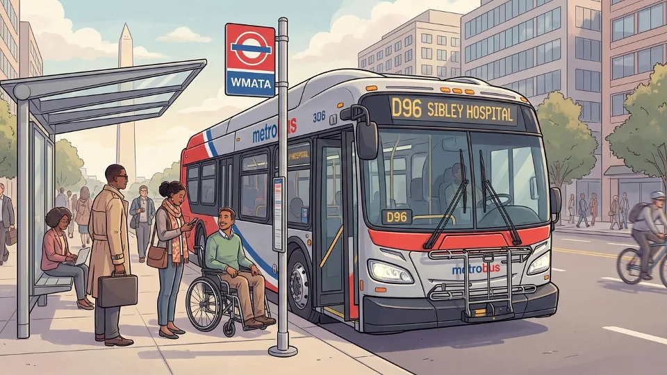 DC Metro Safeguards D96 Service Amid Stop Closure