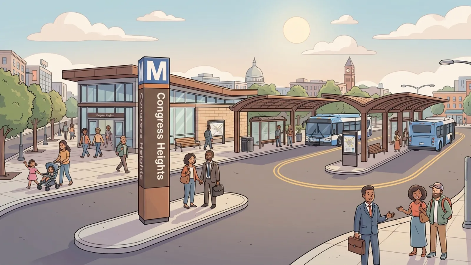 DC Modernizes Congress Heights With $15M Upgrade