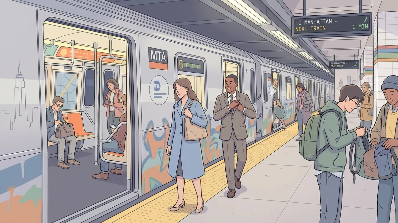 NYC Transit Safeguards Service Through Rider Awareness