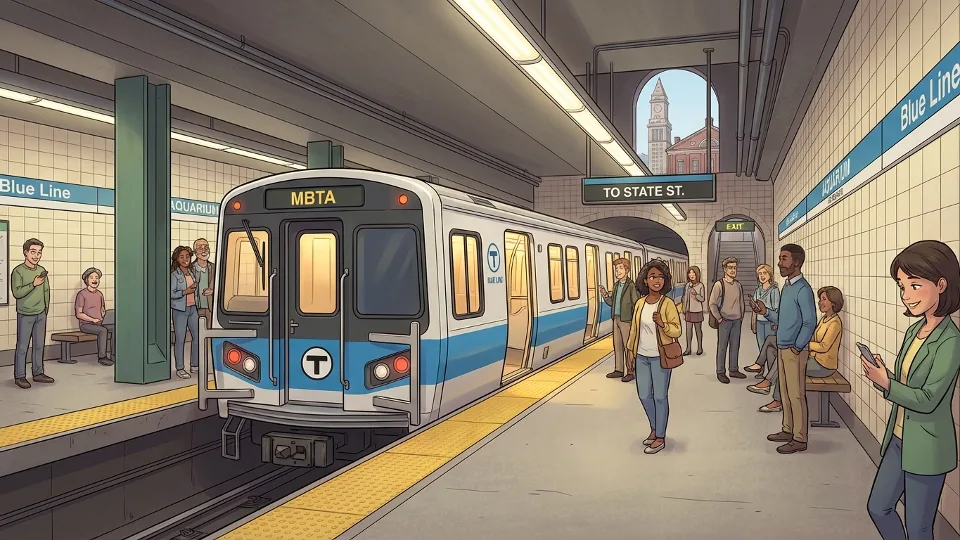 Boston Blue Line Restores Service After Disruption
