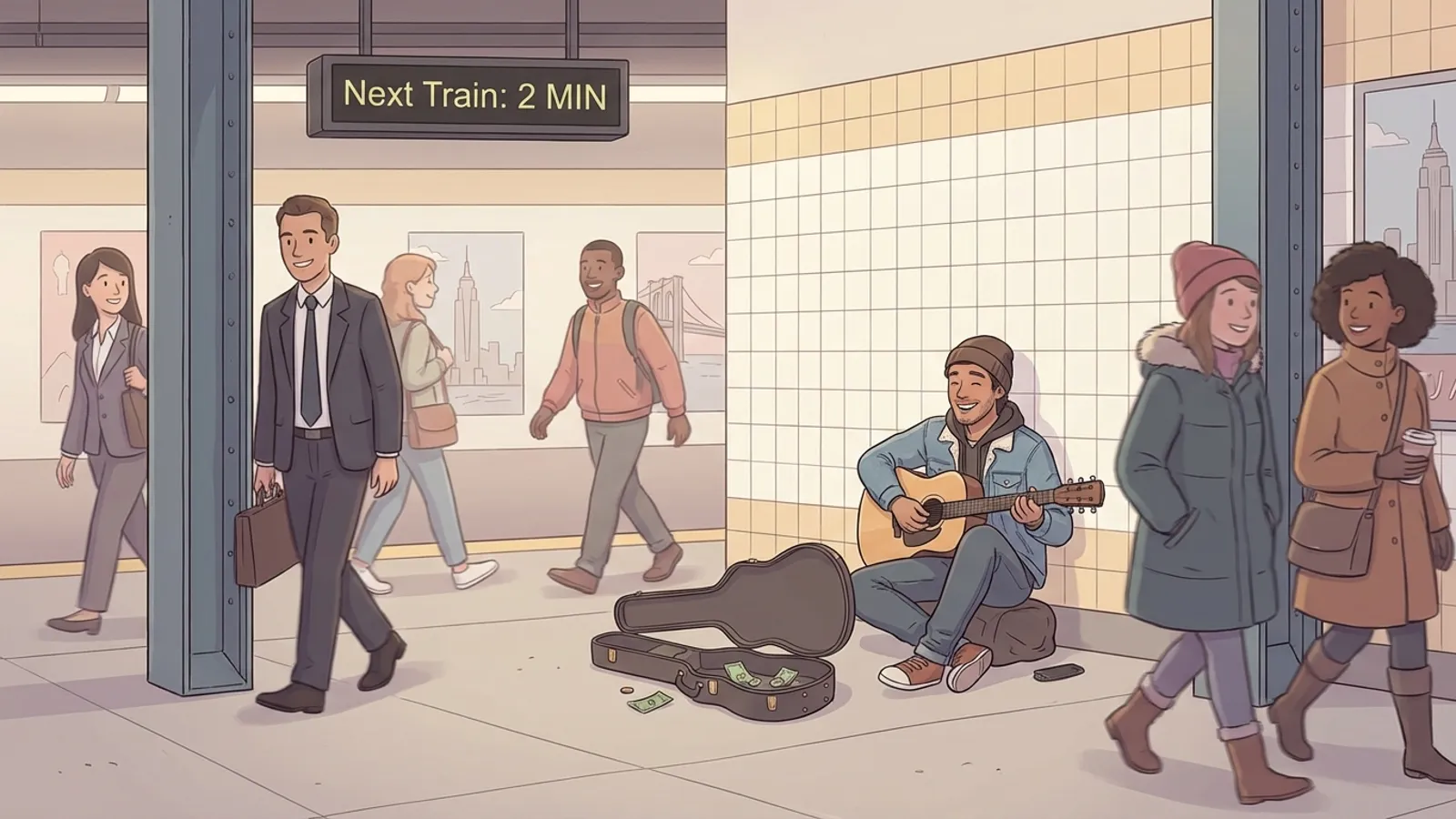 NYC Expands Live Music to Enrich Subway Commutes