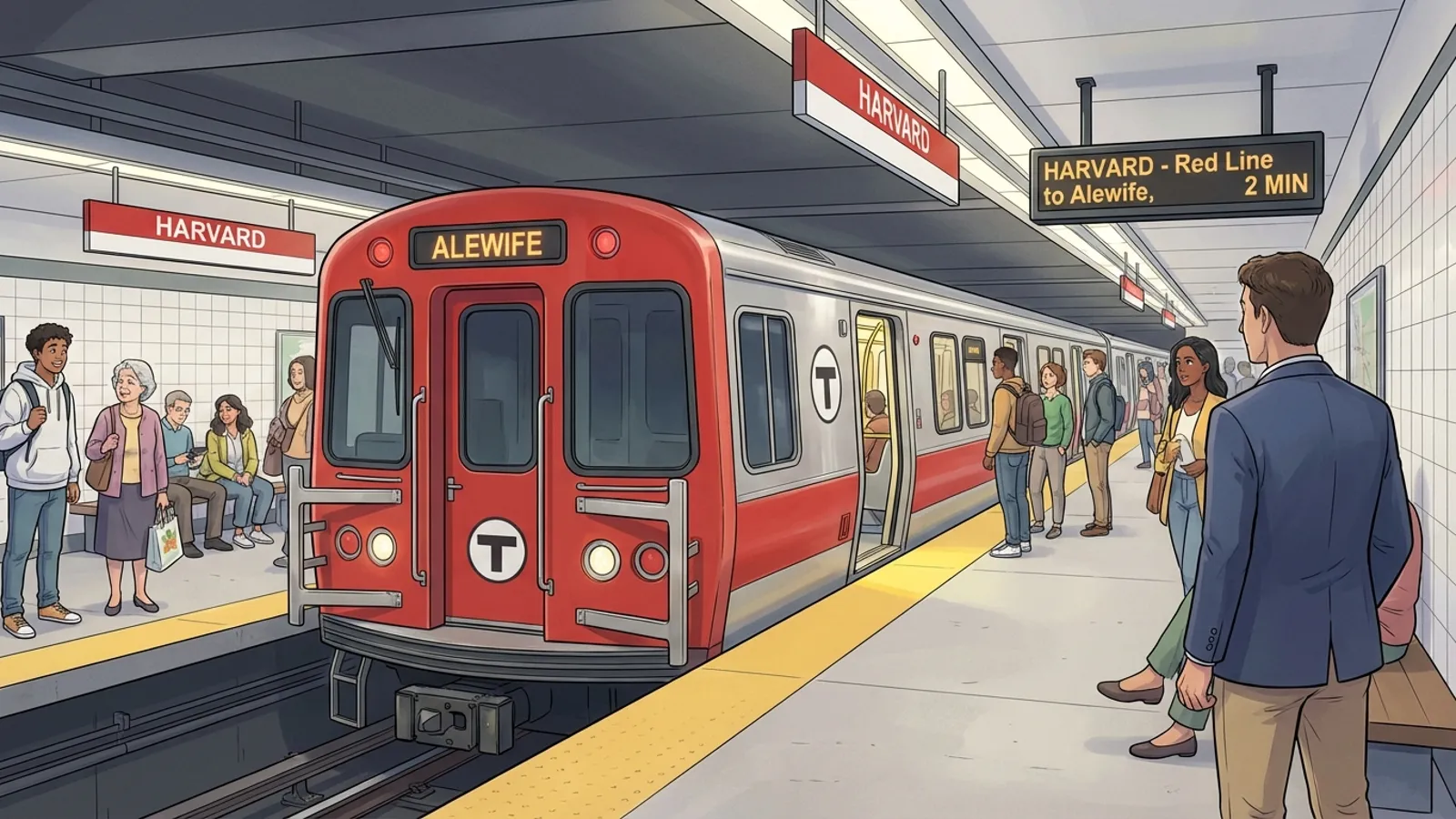 Boston MBTA Mobilizes Crews to Restore Red Line