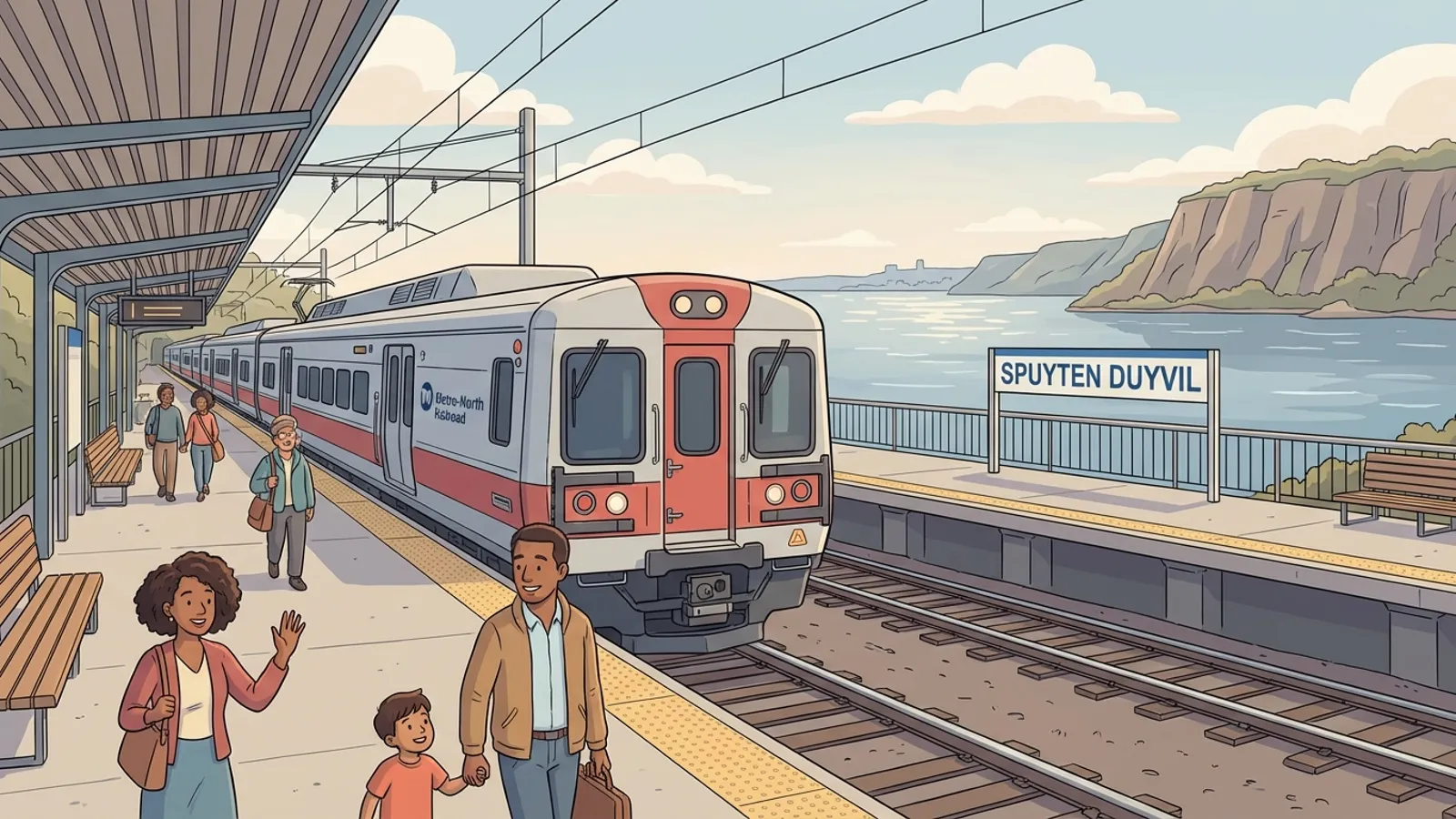 Metro-North Strengthens Rider Ties at Spuyten Duyvil