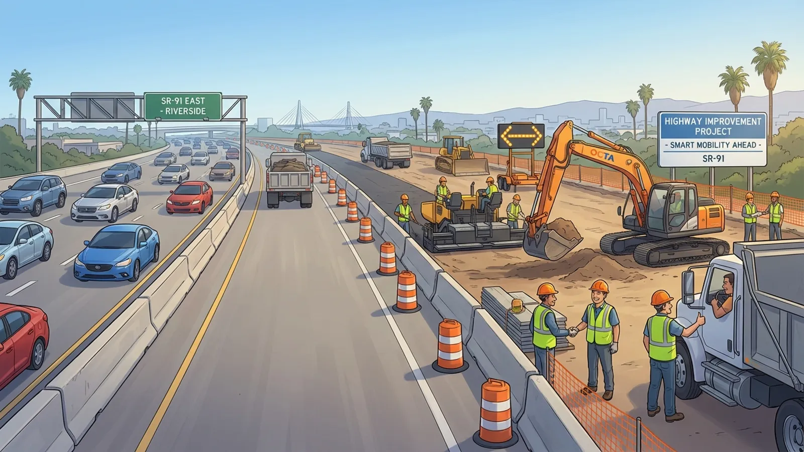 LA Fortifies SR-91 Corridor With Major Upgrade
