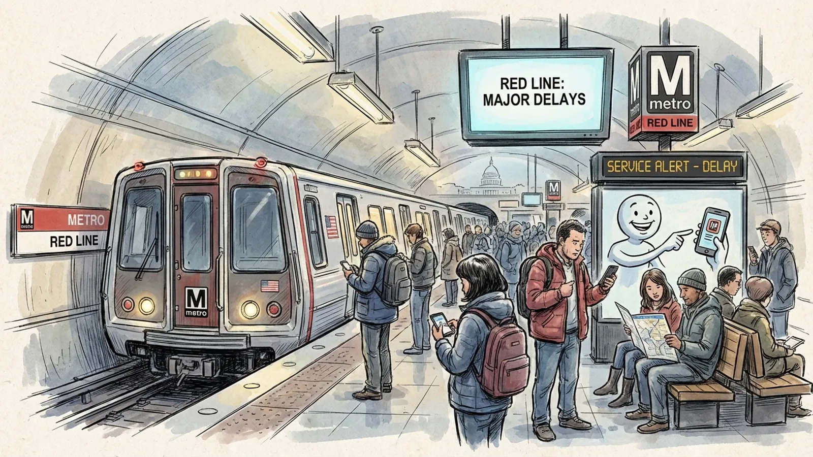 DC Metro Safeguards Red Line Service Amid Investigation