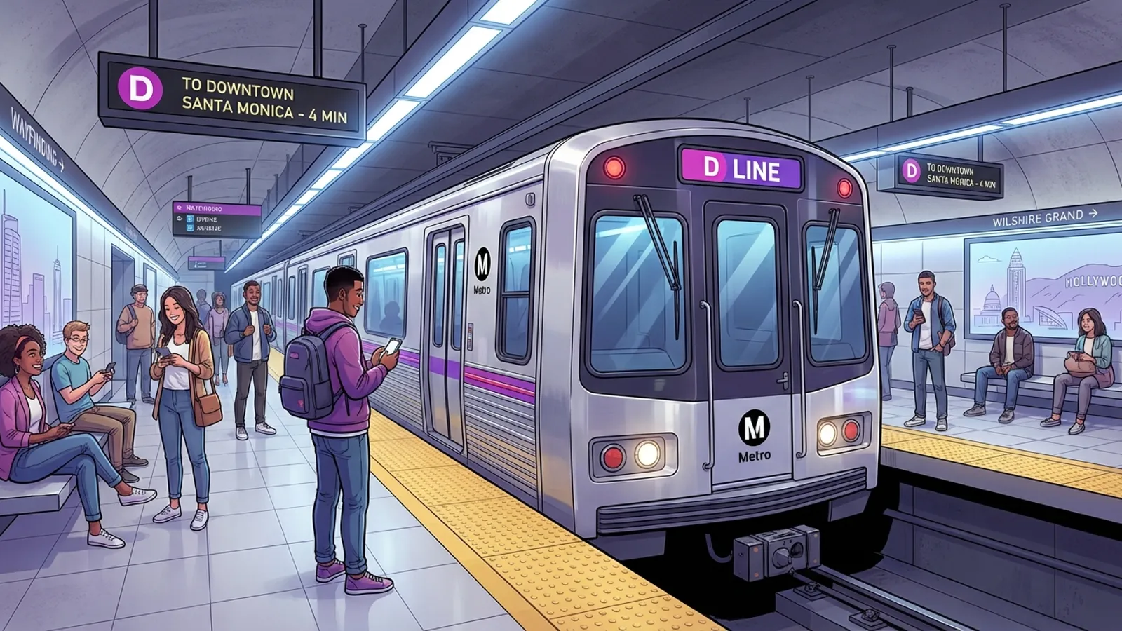 LA Metro Expands D Line to Beverly Hills
