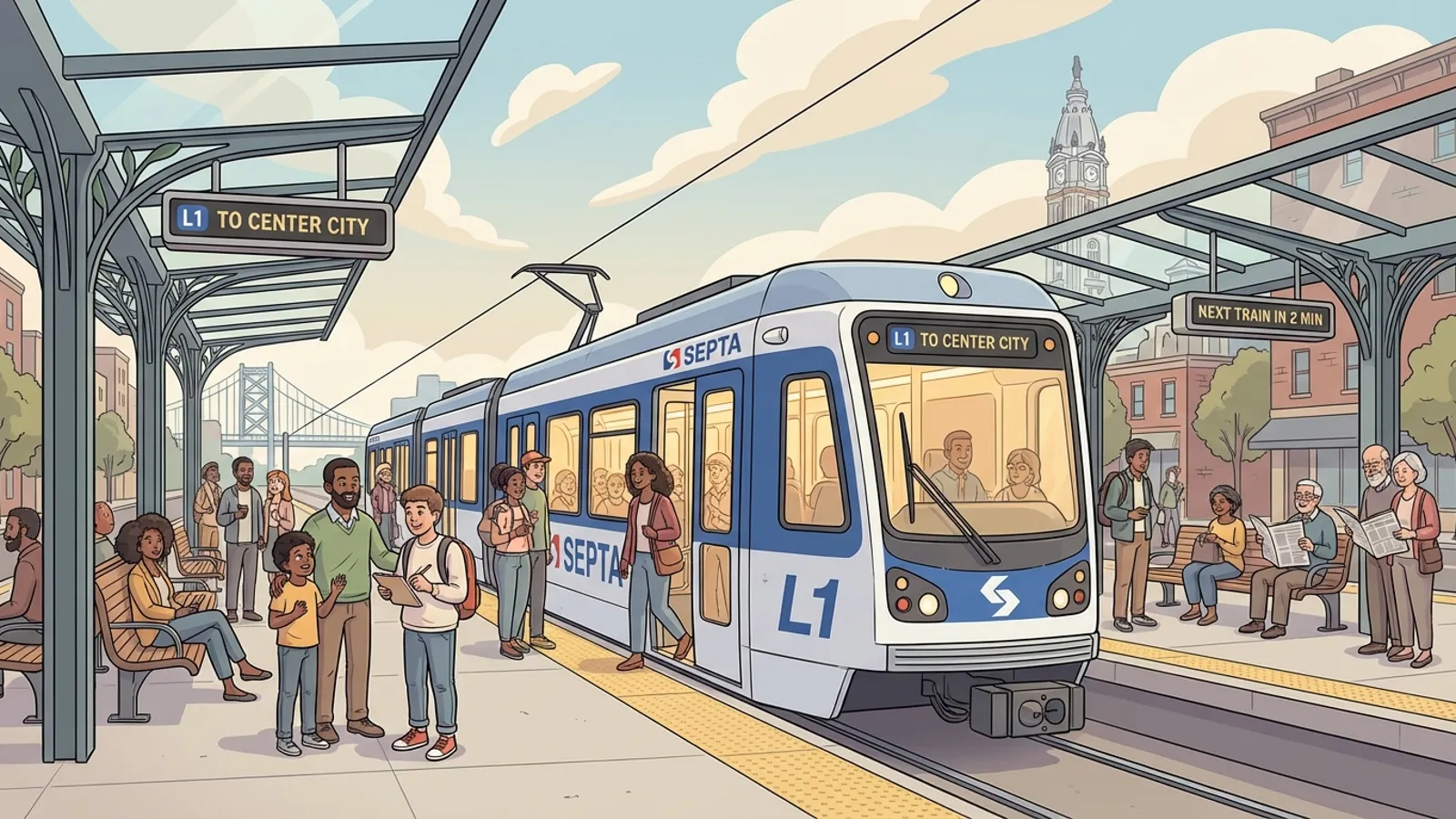 Philadelphia L1 Optimizes Service with Express Run