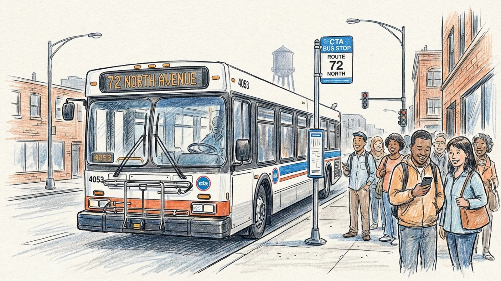 Chicago CTA Safeguards Route 72 Service Continuity