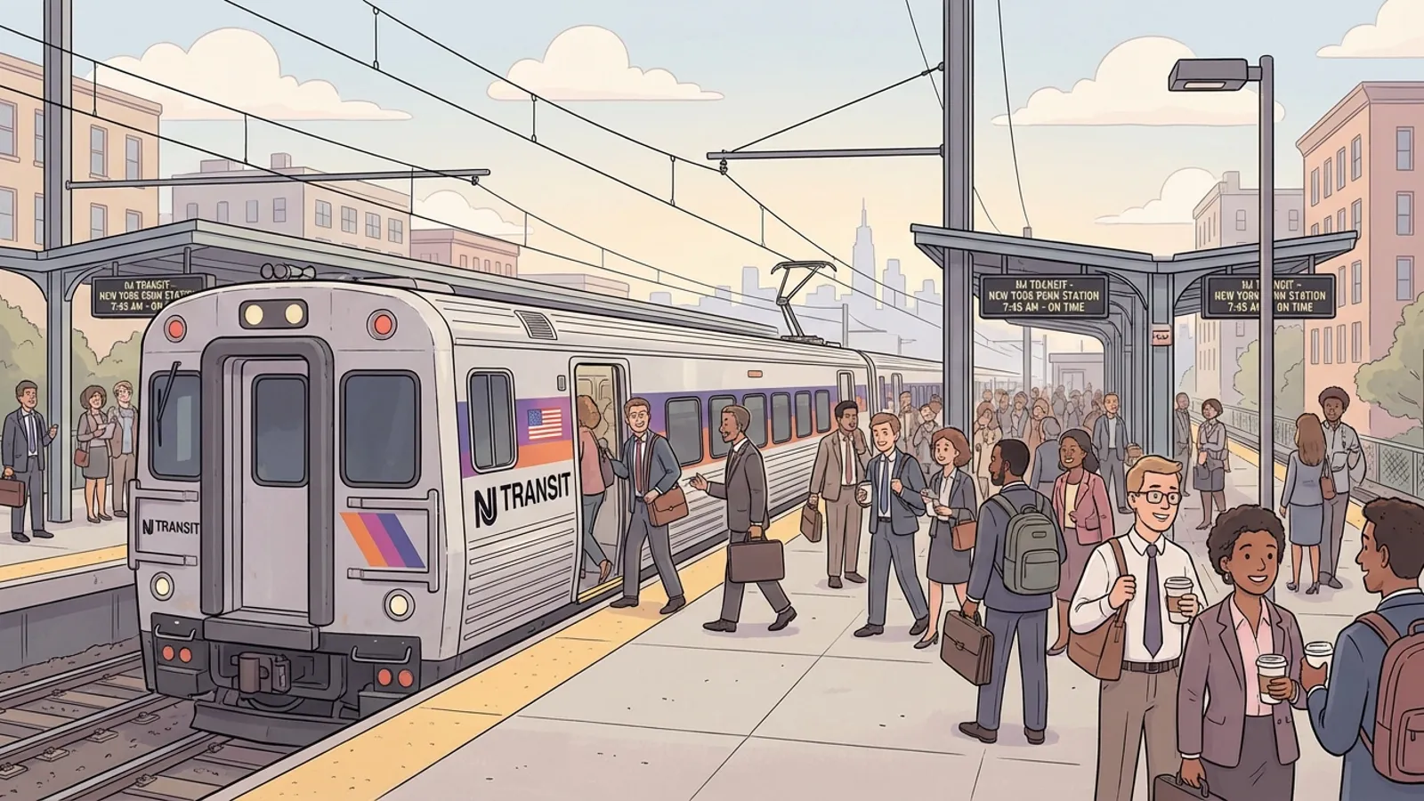 NJ TRANSIT Mobilizes Backup Service for PATH Riders