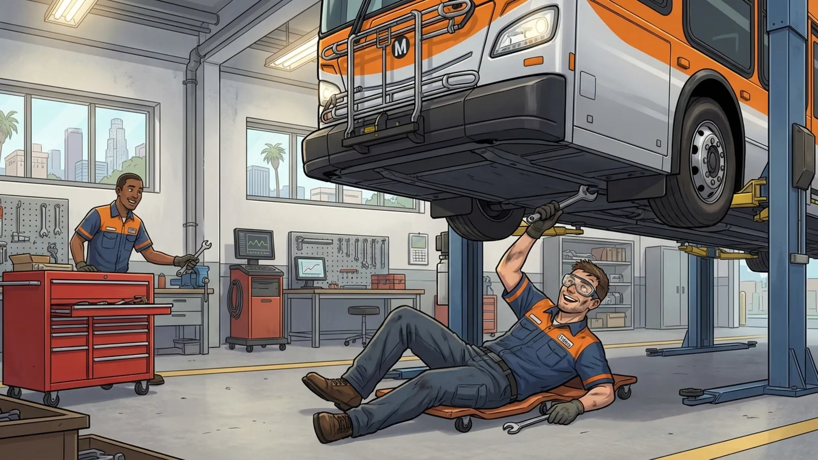 LA Metro Fortifies Service with 40-Year Workforce