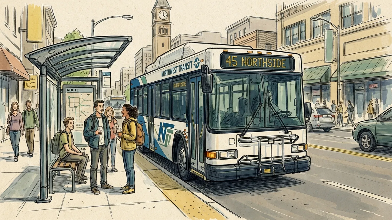 North West Transit Restores Priory Road Service