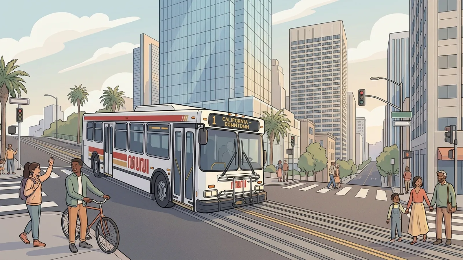 SF Muni Safeguards Service During New Year Run