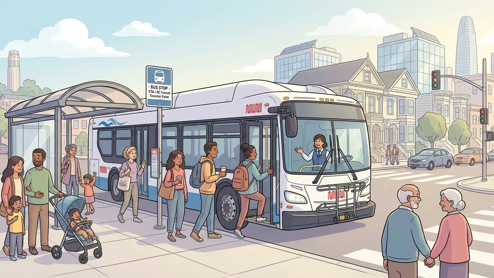 SF Bay Area Restores Regular Bus Service