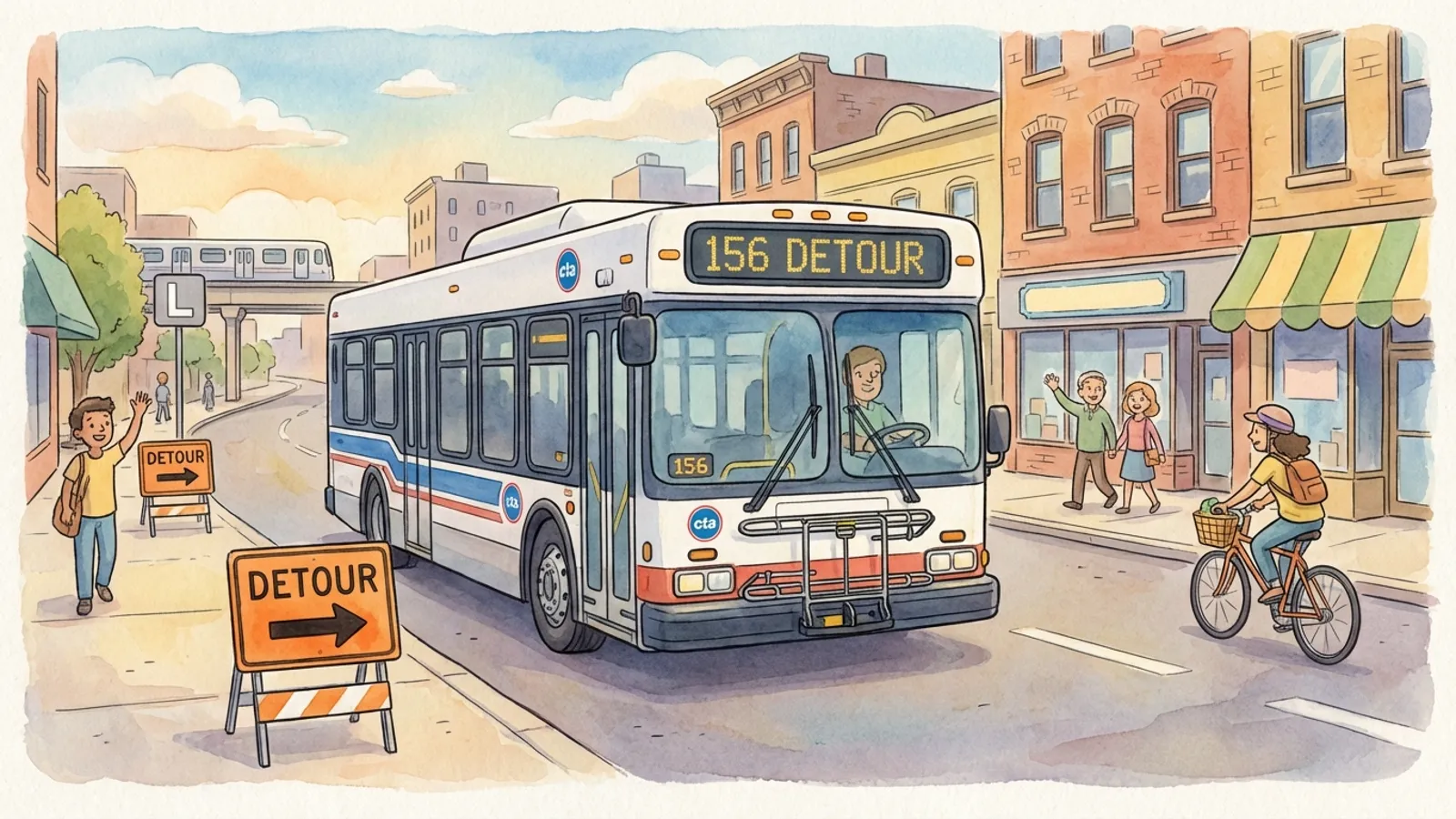 Chicago Safeguards Route 35 Service Amid Detour
