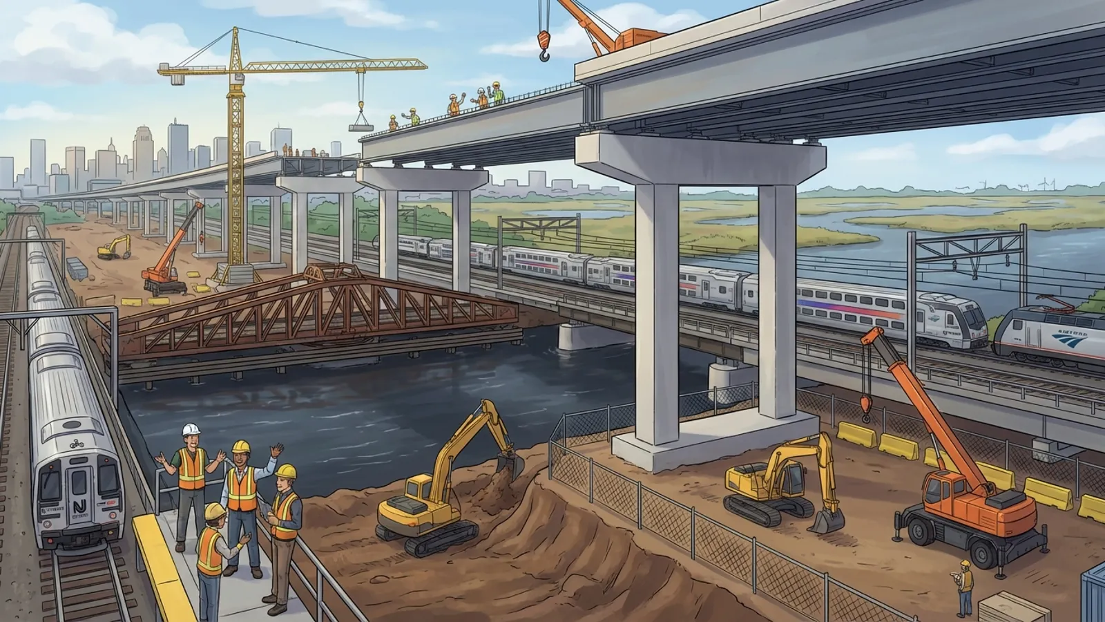 NYC-NJ Rail Advances Portal Bridge Modernization