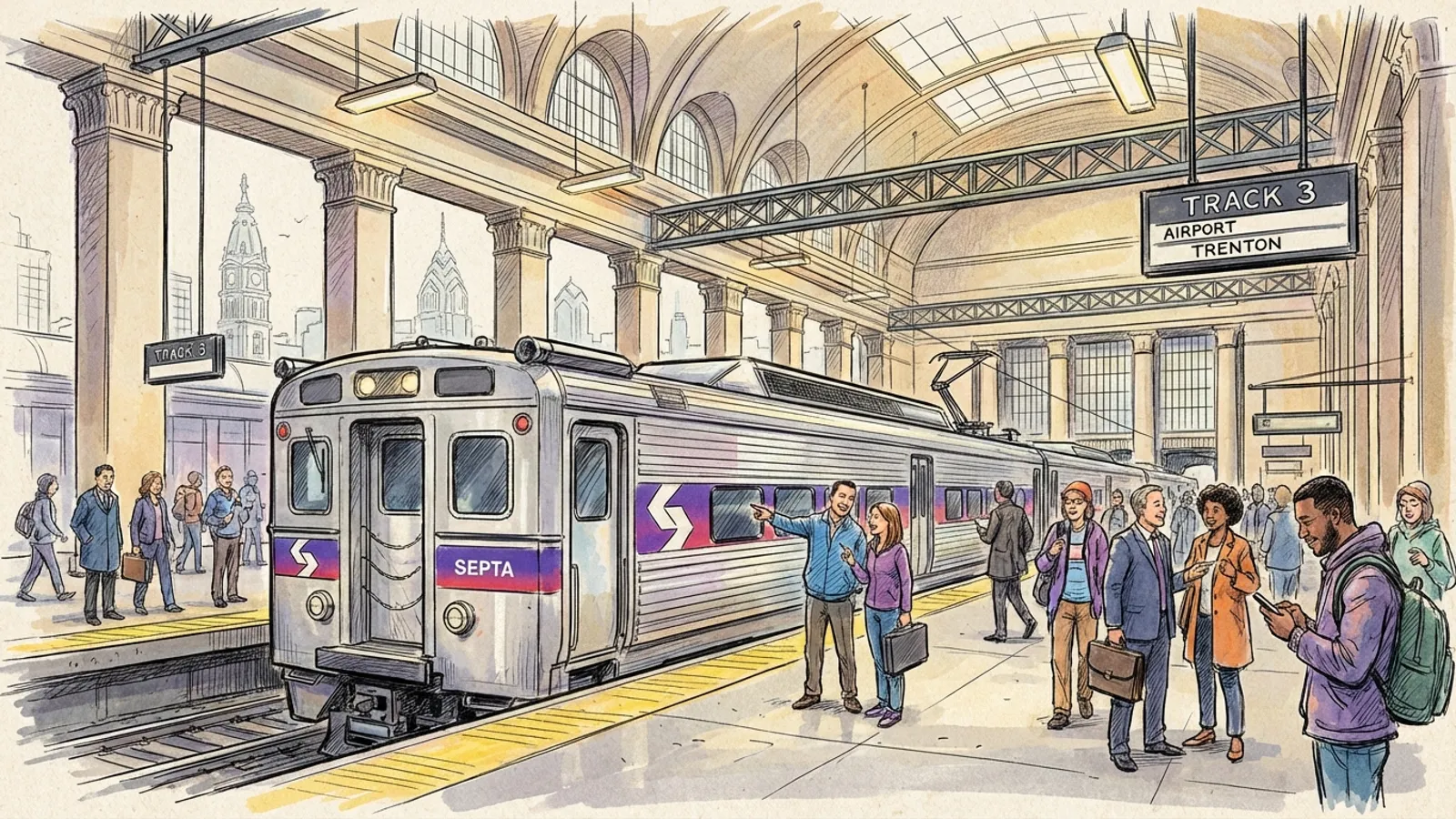 Philadelphia SEPTA Safeguards Trenton Line Service