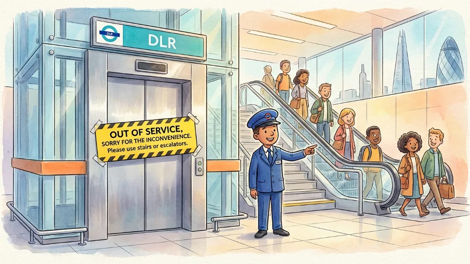 London DLR Mobilizes to Restore Lift Access