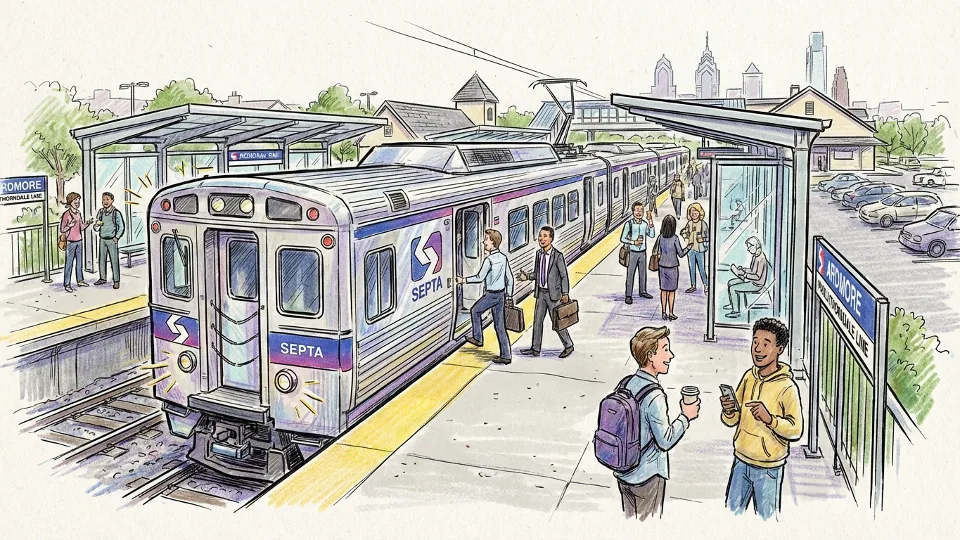 Philadelphia Rail Stabilizes After Thorndale Delays